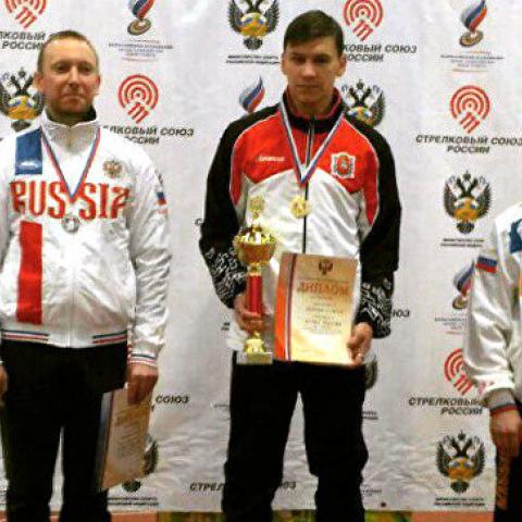 Симферопольский спортсмен стал золотым медалистом на Кубке России по стрельбе  